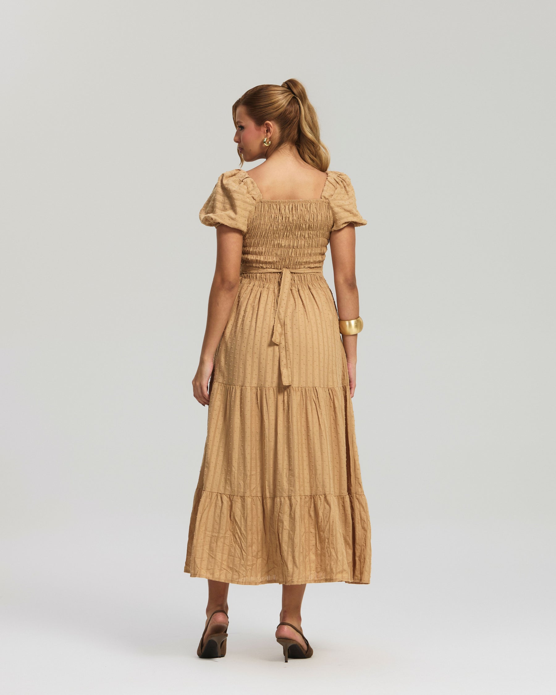 Vestido Longo Laise Bordado