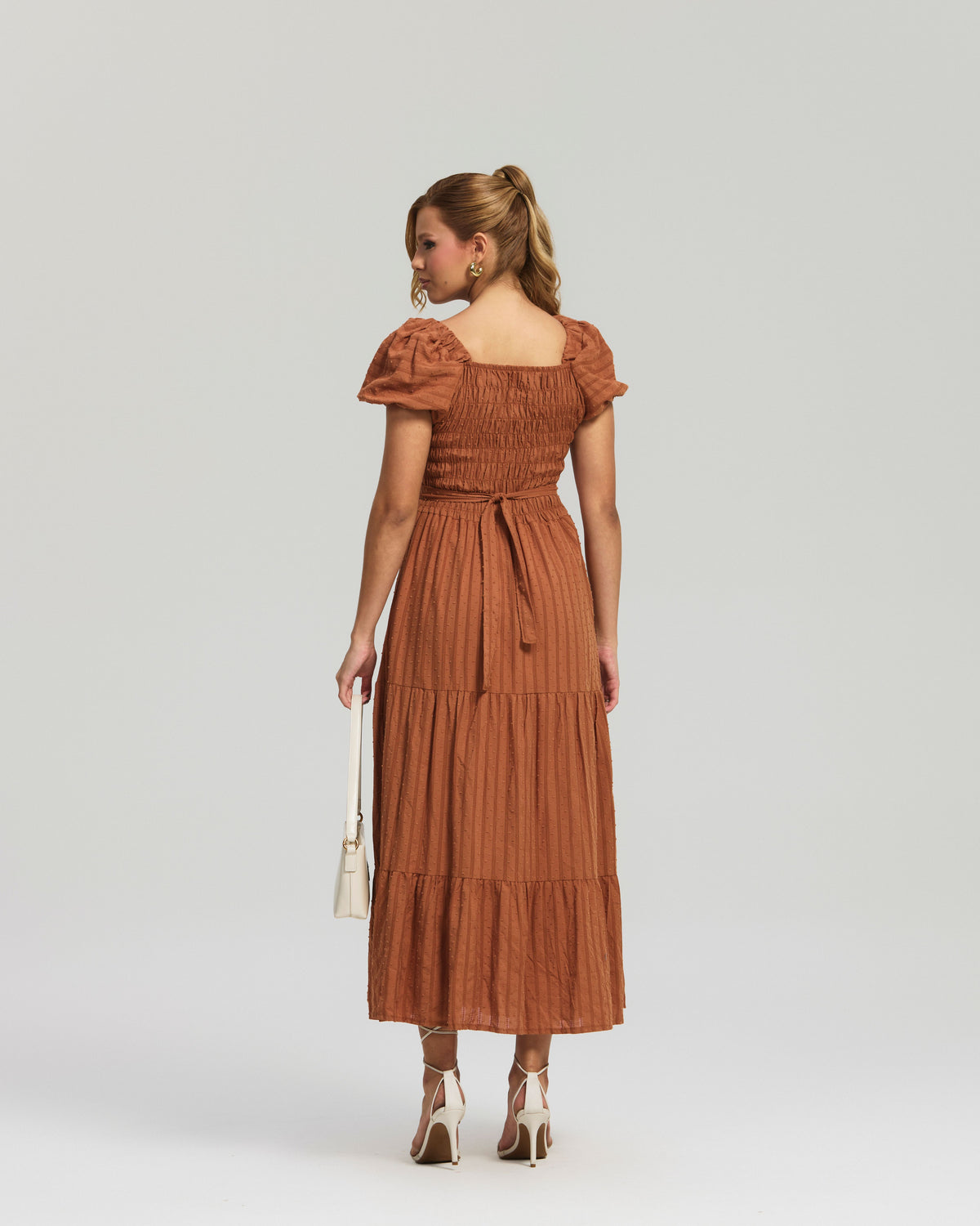 Vestido Longo Laise Bordado