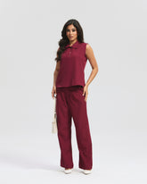 Conjunto Longo Alfaiataria Twill