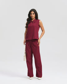Conjunto Longo Alfaiataria Twill