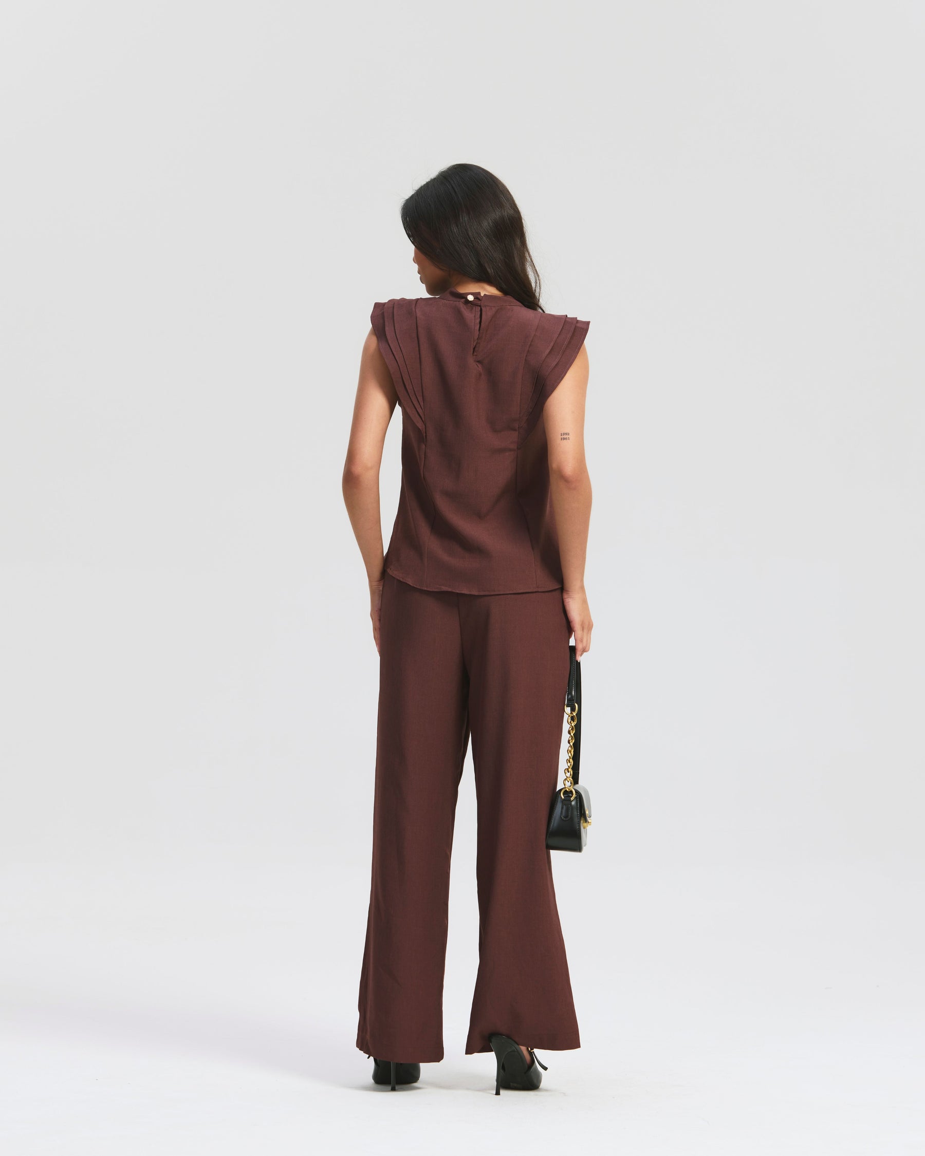 Conjunto Longo Alfaiataria Twill