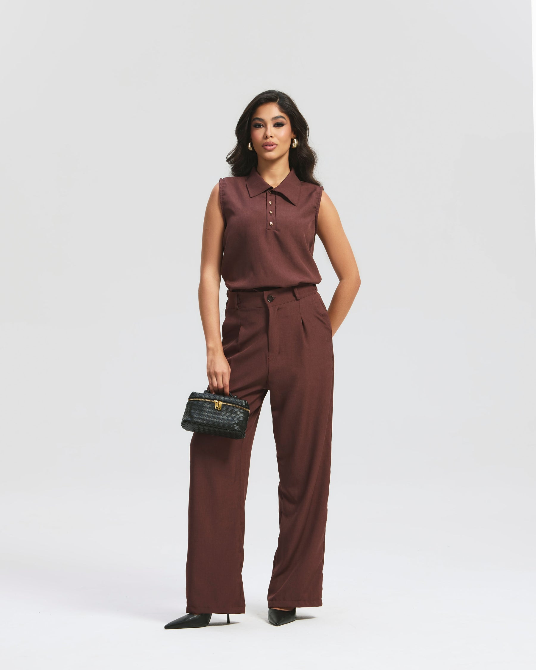 Conjunto Longo Alfaiataria Twill