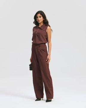 Conjunto Longo Alfaiataria Twill