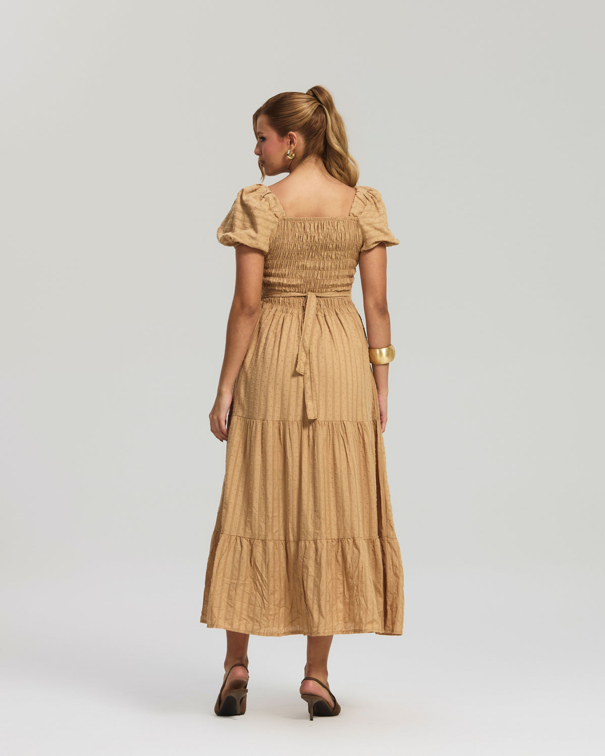 Vestido Longo Laise Bordado