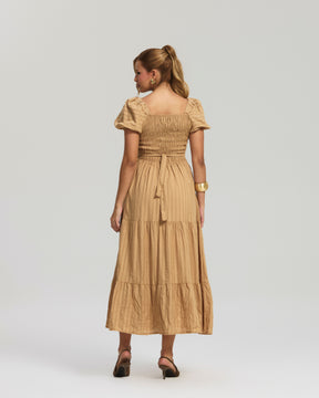Vestido Longo Laise Bordado
