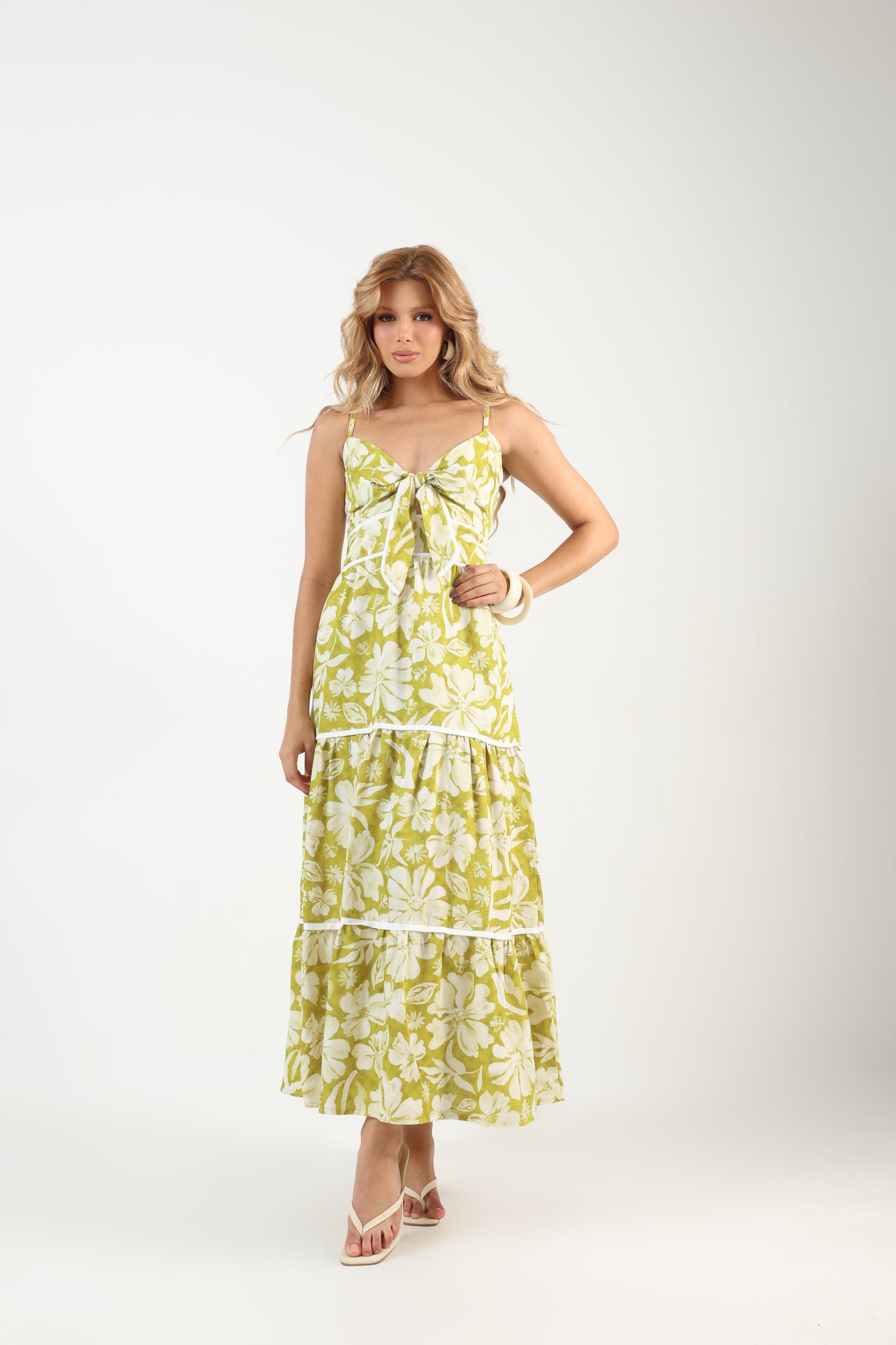 Vestido Longo Linho Maragogi