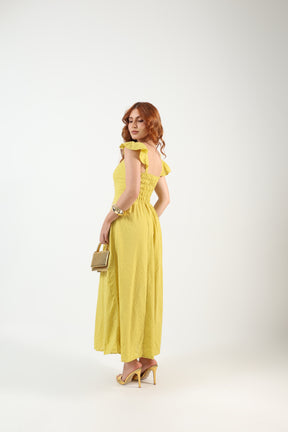 Vestido Longo Laise Bordado