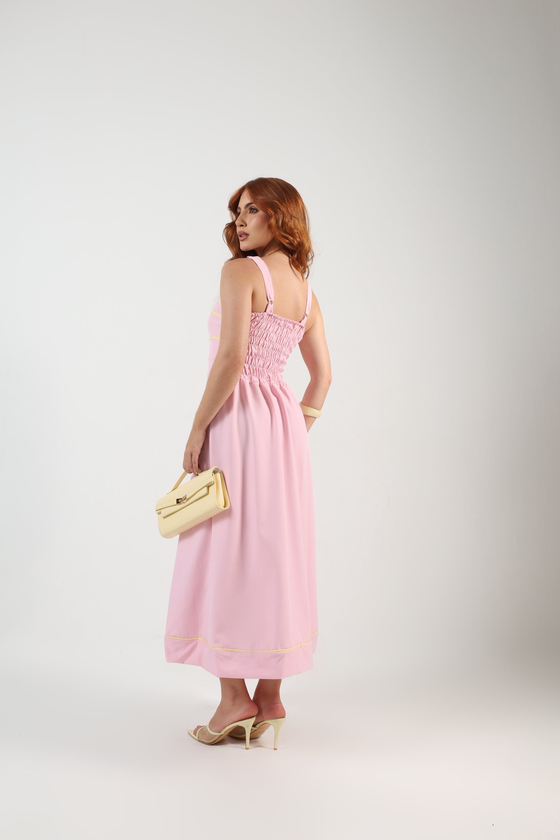 Vestido Longo Alfaiataria Twill