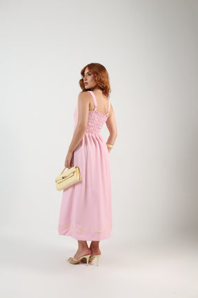 Vestido Longo Alfaiataria Twill
