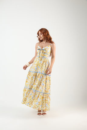 Vestido Longo Linho Maragogi