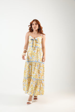 Vestido Longo Linho Maragogi