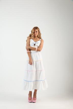 Conjunto Longo Alfaiataria Twill Branco