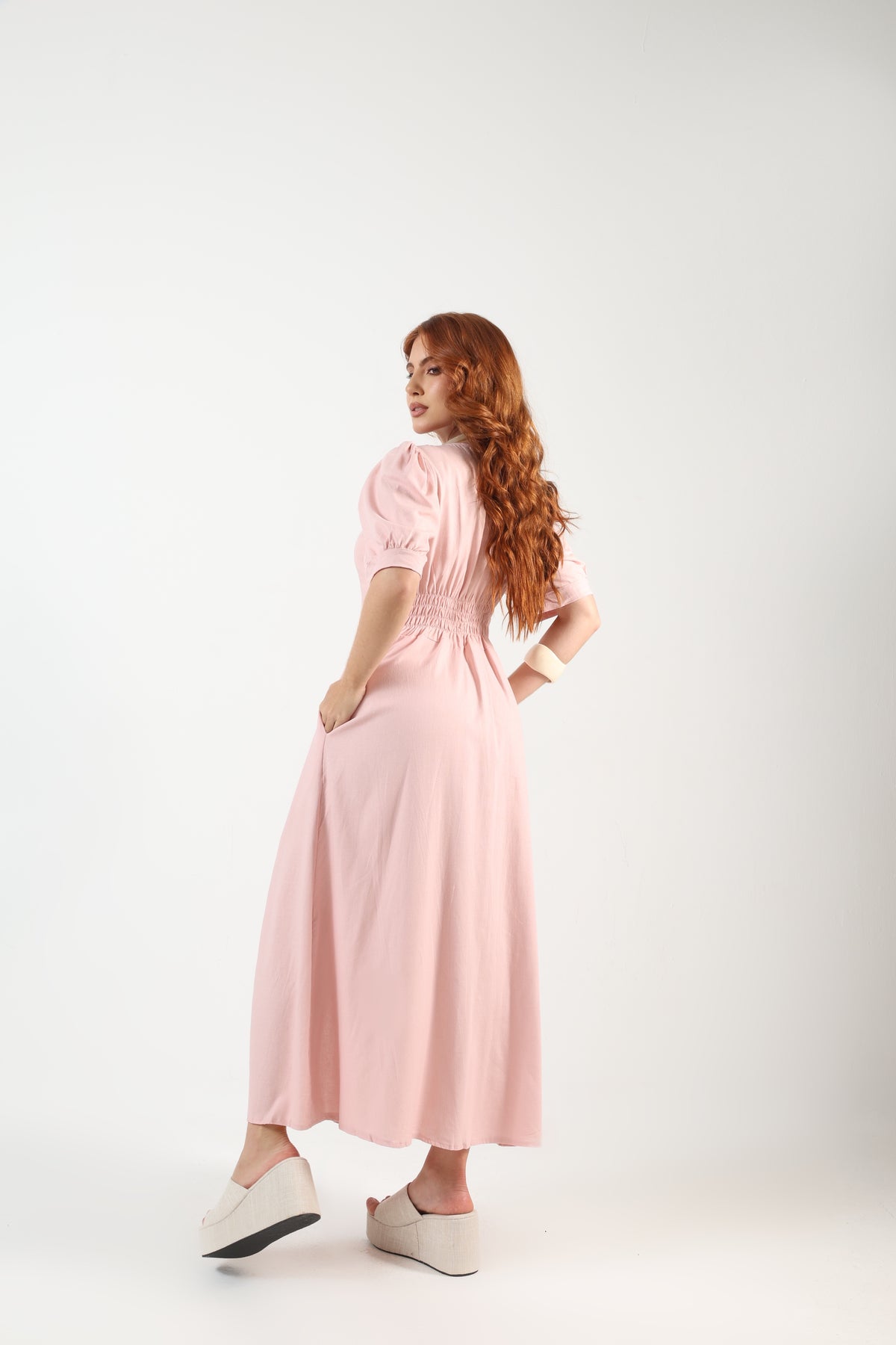 Vestido Longo  Linho