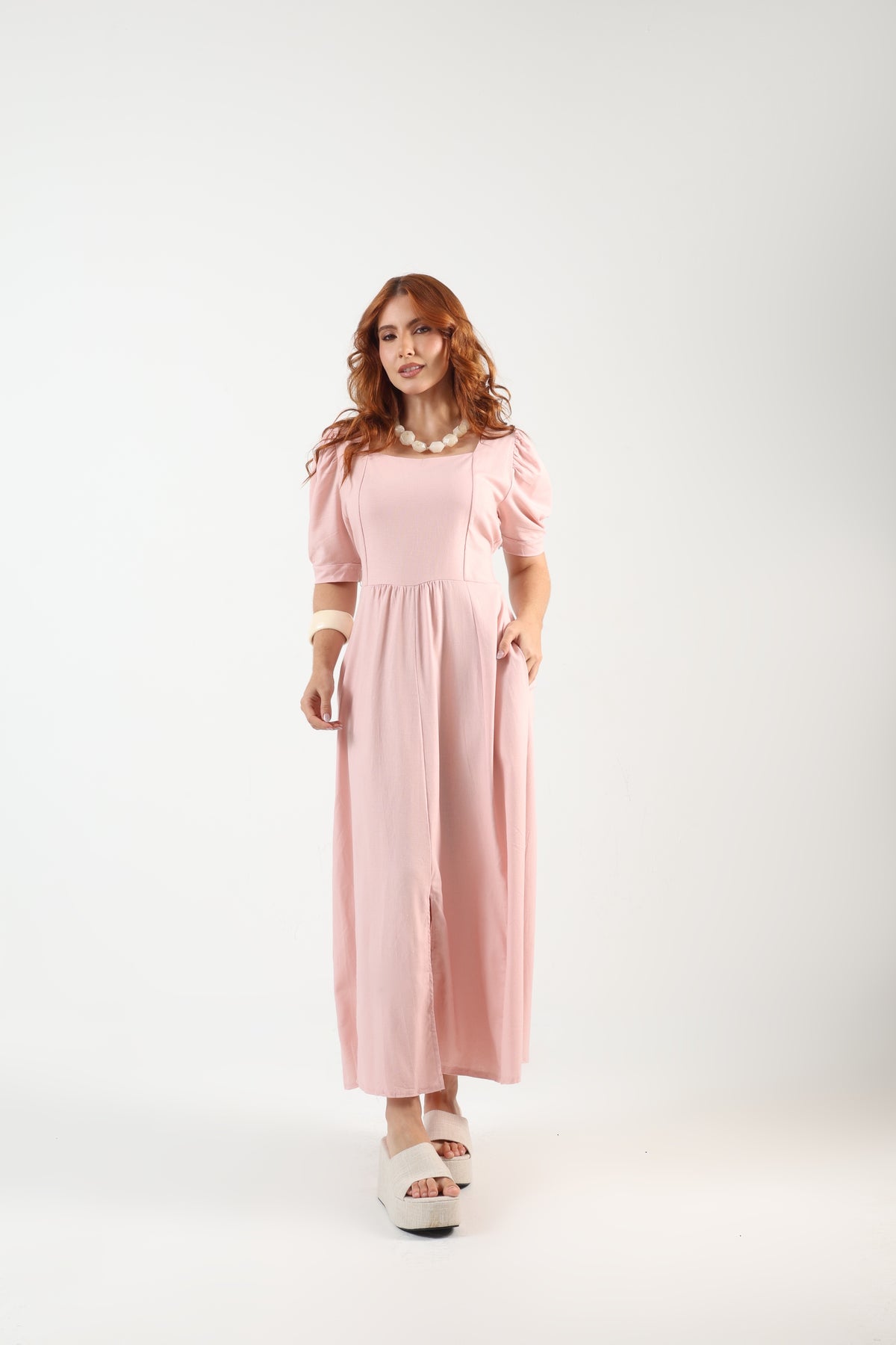 Vestido Longo  Linho